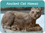 Ancient Cat Names